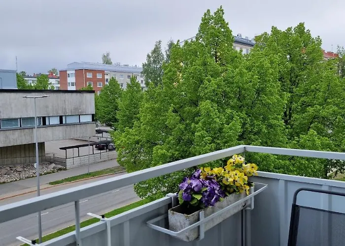 شقة Keskustan Kaksio, Ilmainen Autopaikka. كوبيو